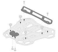 Gpt.00.152.35800/b - Kit adaptadores para portaequipajes Adventure-Rack shad 2.