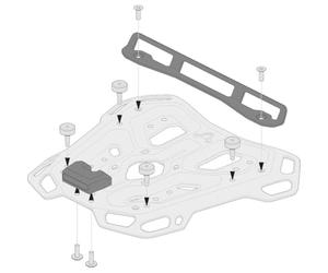 Gpt.00.152.35800/b - Kit adaptadores para portaequipajes Adventure-Rack shad 2.