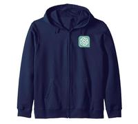 GPT Sudadera con Capucha, Unisex para Adultos, Azul Marino, M
