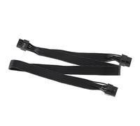 GPU 8 pines a Dual 6+2 Pin PCIE Cable de alimentación compatible con Corsair Modular RM/RMX/RMi/HX/HXi/AX/AXi/SF/TX/TX-M Cable adaptador de corriente