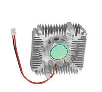 GPU Cooler - Aluminum GPU Air Cooler | 55mm Chip Hole Distance Graphics Card Fan | Low Noise Ball Bearing, Compact Cooling Design, PC Computer Radiator For Video Editing