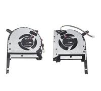 GPU CPU Ventiladores de refrigeración para ASUS TUF Gaming A15 FA506 IV FA506IU FA506IH FX506 IU FX506LH Radiador del refrigerador Piezas de Repuesto para portátiles (CPU+GPU)