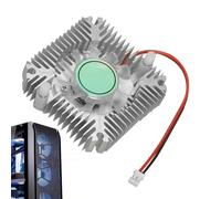 GPU Heatsink Cooler - 55mm Hole Distance PCI Fan Radiator, Lightweight Aluminum Design For Low Noise | For Workstations PCs & Video Editing Desktop Computer Systems