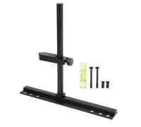 GPU Support Bracket Adjustable Anti Sag GPU Stand Aluminum Alloy Video Card Holder for ITX MATX ATX Cases 4 Bracket Kit 1 Level 4 Screws (Negra)