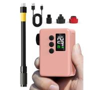 GPUTEK Inflador Electrico Bicicleta 120 PSI Mini Bomba de Aire, Manómetro | Hinchador Electrico Bicicleta Apagado Auto Motor sin Escobillas, Presta/Schrader para MTB Carretera, Gravel, E-bike, Ciclismo