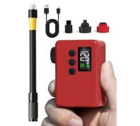 GPUTEK Inflador Electrico Bicicleta 120 PSI Mini Bomba de Aire, Manómetro | Hinchador Electrico Bicicleta Apagado Auto Motor sin Escobillas, Presta/Schrader para MTB Carretera, Gravel, E-bike, Ciclismo