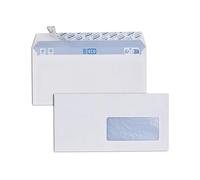 GPV Briefumschläge, DL, 110 x 220 mm, weiß, mit Fenster, 75g