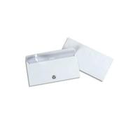 GPV - Caja de 500 sobres (110 x 220 mm, 80 g, 45 x 100, autoadhesivos), color blanco