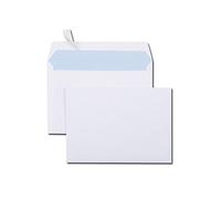 GPV - Sobres (autoadhesivos, 80 g, formato C6, 114 x 162 mm, 500 unidades), color blanco