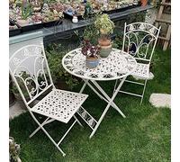 GPWDIEJB Conjunto de bistró para Patio al Aire Libre con mesas y sillas Plegables. Mesa de Centro portátil para picnics. Uso en Interiores y Exteriores.