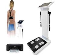 Gpxhbcb Monitor y báscula de composición Corporal, analizador Humano con Impresora, Dispositivo Multifuncional de medición de IMC para el Control y Seguimiento del Peso