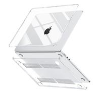 GPXIIZ Funda para MacBook Air 13 Pulgadas M5 M4 M3 M2, Transparente | 2026 2025-2022 A3449 A3240 A3113 A2681, Antiamarilleo, Ultrafina Cristal Carcasa Rígida Protectora de Plástico Mac Air 13.6