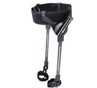 GQKVQ Caminata por Exoesqueleto De Ayuda BióNica,Equipo De Entrenamiento De Piernas,Ayuda para Trepar Y Levantar Piernas,Livianos Polacas De Fibra De Carbono Bothlegs-L