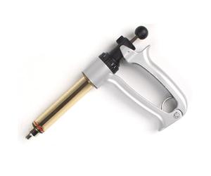 GQQSXZNTD Inyector para Animales de 25ml/50ml, Jeringa de Vacuna Continua Ajustable, Inyector de Jeringa para Ganado, para Uso Veterinario, Equipo de Cría de Aves de Corral y Ganado(Size:25ml)