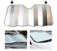 GQTMEUGTZ Parasol Coche Delantero Parabrisas para Peugeot Rifter 2018-2025 2026, Protector Solar Plegable Reflejante Bloqueo UV Térmico Grande,B