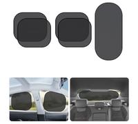 GQTMEUGTZ Parasol de Coche, para Tesla Model 3 Highland 2024 2025 2026 Bebe, para Niños y Mascotas, Máxima Protección contra Rayos UV, Fácil instalación,Full Set