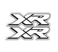 GQUIKGW Pegatina de Moto para BMW XR F900 S1000 XR Pegatinas Reflectantes para Motocicleta Pegatina De Tanque De Combustible(White)