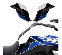 GQUIKGW Pegatina de Moto Pegatinas para Depósito De Combustible para Voge para Valico 900DSX 900 DSX 2024, Pegatinas Protectoras De Resina 3D para Motocicleta, Almohadilla Impermeable(BLU)