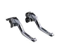 GQUIKGW Reemplazar Accesorios Para Motocicletas: Manetas De Control, Palancas Freno Y Embrague Pivotantes Para BMW HP2 Megamoto 2006-2009 Para Enduro 2005-2008(Grey)