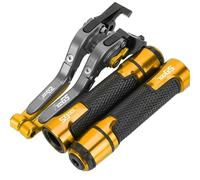 GQUIKGW Reemplazar Accesorios Para Motocicletas, Manijas De Control Ajustables, Palancas Freno Y Embrague Pivotantes Para BMW F700GS F700 GS F 700GS 2013-2017(Yellow 1)