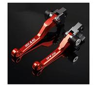 GQUIKGW Reemplazar Accesorios Para Motocicletas Palancas De Embrague Freno Pivote Manija Bicicleta Tierra Palanca Para Yamaha DT200 DT 200 1988 1989 1990 1991 1994 1993 1992(Rosso)