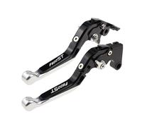 GQUIKGW Reemplazar Palancas De Embrague Pivotantes, Mandos Control, Piezas Motocicleta, Palanca Freno Ajustable Para BMW F800ST (2006-2015)(Black 7)