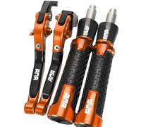 GQUIKGW Reemplazar Para APRILIA MANA Mana 2007-2012 2011 2010 2009 2008 Palancas De Embrague Freno Ajustables CNC Para Motocicleta Empuñaduras Mano Extremos Del Manillar(Orange)