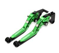 GQUIKGW Reemplazar Para Kawasaki Z1000SX Z1000 SX Z 1000SX 2011-2016, Palanca De Freno Ajustable Para Motocicleta, Palancas Y Embrague, Manillar(Green 1)