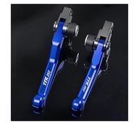 GQUIKGW Reemplazar Para YAMAHA TTR250 TTR 250 1993 1994 1995 1996 1997 Palanca De La Manija Del Embrague Freno Motocicleta Palancas Los Frenos Bici Suciedad Motocross(Blu)