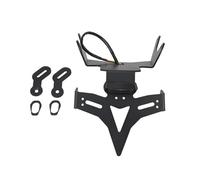 GQUIKGW Titular de la matrícula para Honda CB650R CB650 R CB 650R CB 650 R 2021-2024 2023 2022 Motocicleta CNC Marco para Matrícula Soporte Limpio Trasero con Luz Trasera