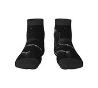 GQWJKSZ Calcetines casuales de la tripulación de la novedad 12 pulgadas Astronaut Play Planet Full Print Jogging Running Fitness Sport Yoga Gym Calcetín de moda para hombres, mujeres, niñas y niños