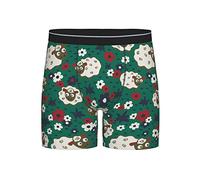 GQWJKSZ Calzoncillos bóxer para Hombre con patrón de Oveja de Dibujos Animados, Ropa Interior de Pierna Larga, Calzoncillos de Moda para Hombres, Adultos y Adolescentes
