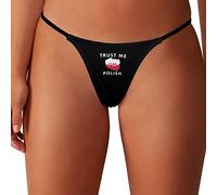 GQWJKSZ Confía en mí, Soy Polaco, Bragas para Mujer, Tanga, Tanga Sexy con Espalda en T