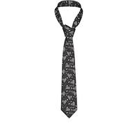 GQWJKSZ Corbata Corazones escritos a mano Palabras Amor Corbata delgada para hombres Corbata para niños Impreso Novedad Divertida para bodas Fiestas de baile