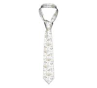 GQWJKSZ Corbata De Hombre 3D Pareja Cisnes Abrazando Traje De Negocios Para Hombres Formal 8 Cm Accesorio De Disfraz Para La Escuela Trabajo Favor De Fiesta Boda