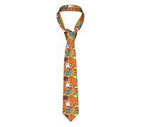 GQWJKSZ Corbata De Hombre De Cuello Animales 3D Se Vuelven Como Lindos Fantasmas Traje De Negocios Para Hombres Formal 8 Cm Accesorio De Disfraz Para La Escuela Trabajo Favor De Fiesta