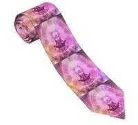 GQWJKSZ Corbatas Para Hombres Divertido El Gran Despertar Espiritual Estampado Casual Formal Elegante Corbata Para Hombre 3.15"/8cm Para Bodas Fiesta Cumpleaños Banquete Graduación