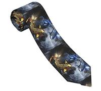 GQWJKSZ Corbatas Para Hombres Divertido Tai Chi Yin-Yang Peces Estampado De Mármol Casual Formal Elegante Corbata Para Hombre 3.15 "/ 8 Cm Para Bodas Fiesta Negocios Trabajo Diario