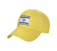 GQWJKSZ Estoy con Israel Sombrero Orar por Israel Sombrero Fuerte Soporte Americano con Mujeres