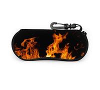 GQWJKSZ Estuche para gafas de llamas de fuego Estuche para gafas de sol para niños para hombres
