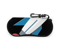 GQWJKSZ Gafas de sol portátiles Rocket Ship con hebilla de bloqueo, bolsa suave, funda de gafas con cremallera de tela de buceo ultraligera