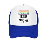GQWJKSZ Gorra de béisbol con el Logo de Igualdad no daña a Nadie. Diversidad, equidad e inclusión. Progreso. Orgullo. Gorra de
