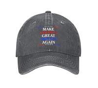 GQWJKSZ Gorra de béisbol Make America Great Britain Again Ajustable y Personalizada para Adultos, Color Gris Oscuro Jaspeado.