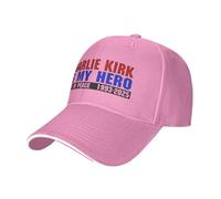 GQWJKSZ Gorra de Camionero Charlie Kirk Is My Hero, Gorra de béisbol Vintage Ajustable para Hombre y Mujer.