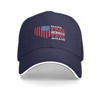GQWJKSZ Gorras de Golf para Hombres y Mujeres con el Lema Haz Que la Palabra vuelva a ser Libre
