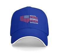 GQWJKSZ Gorras de Golf para Hombres y Mujeres con el Lema Haz Que la Palabra vuelva a ser Libre