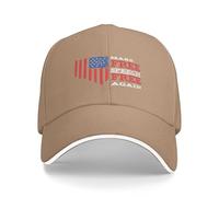 GQWJKSZ Gorras de Golf para Hombres y Mujeres con el Lema Haz Que la Palabra vuelva a ser Libre