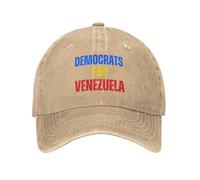 GQWJKSZ Gorras Demócratas por Venezuela Gorras para Hombres y Mujeres Gorras de Golf para papá