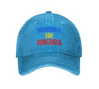 GQWJKSZ Gorras Demócratas por Venezuela Gorras para Hombres y Mujeres Gorras de Golf para papá
