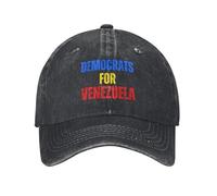 GQWJKSZ Gorras Demócratas por Venezuela Gorras para Hombres y Mujeres Gorras de Golf para papá
